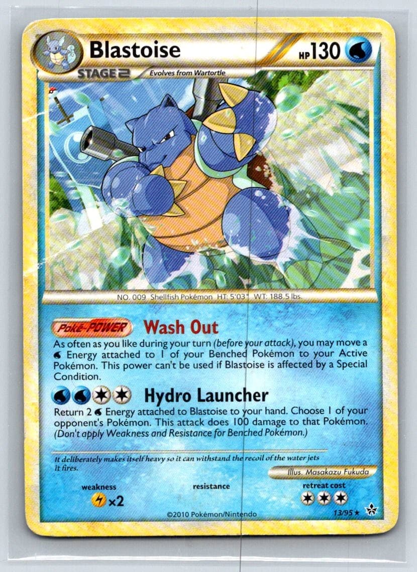 Blastoise 13/95 HGSS Unleashed HP