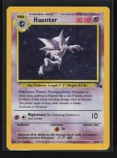 Haunter Rare Fossil 6/62 Holo Moderately Played