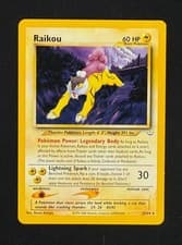 RAIKOU *Rare* (NM/MT) - 22/64 Neo Revelation - Pokemon Trading Card Game