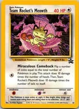 Team Rocket's Meowth Promo WoTC Promo 18/53 NM