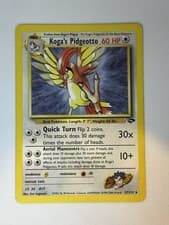 Koga's Pidgeotto Gym Challenge 27/132 Unlimited Regular Rare LP
