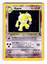 Hypno (8) Fossil #08 (1999) Holo HP Pokemon