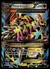 2015 XY - Primal Clash Primal Groudon EX (Omega - 151 Full Art) #151/160