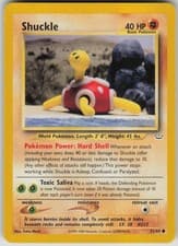 Pokemon TCG Shuckle Common Neo Revelation 51/64