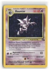Haunter (6) 06/62 Fossil FO Holo Rare Unlimited