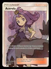 Acerola (Full Art) Ultra Rare SM - Burning Shadows 142/147 LP Pokémon TCG