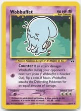 Wobbuffet (35) Rare Neo Discovery N2 Psychic Unlimited 35/75 2001 MP