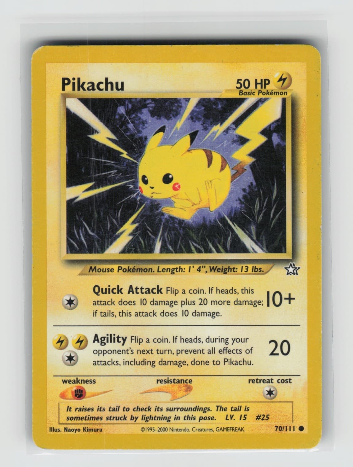 Pikachu Common Neo Genesis 070/111 LP/MP