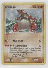 Groudon (Holo) Pokémon EX Hidden Legends #102 2004