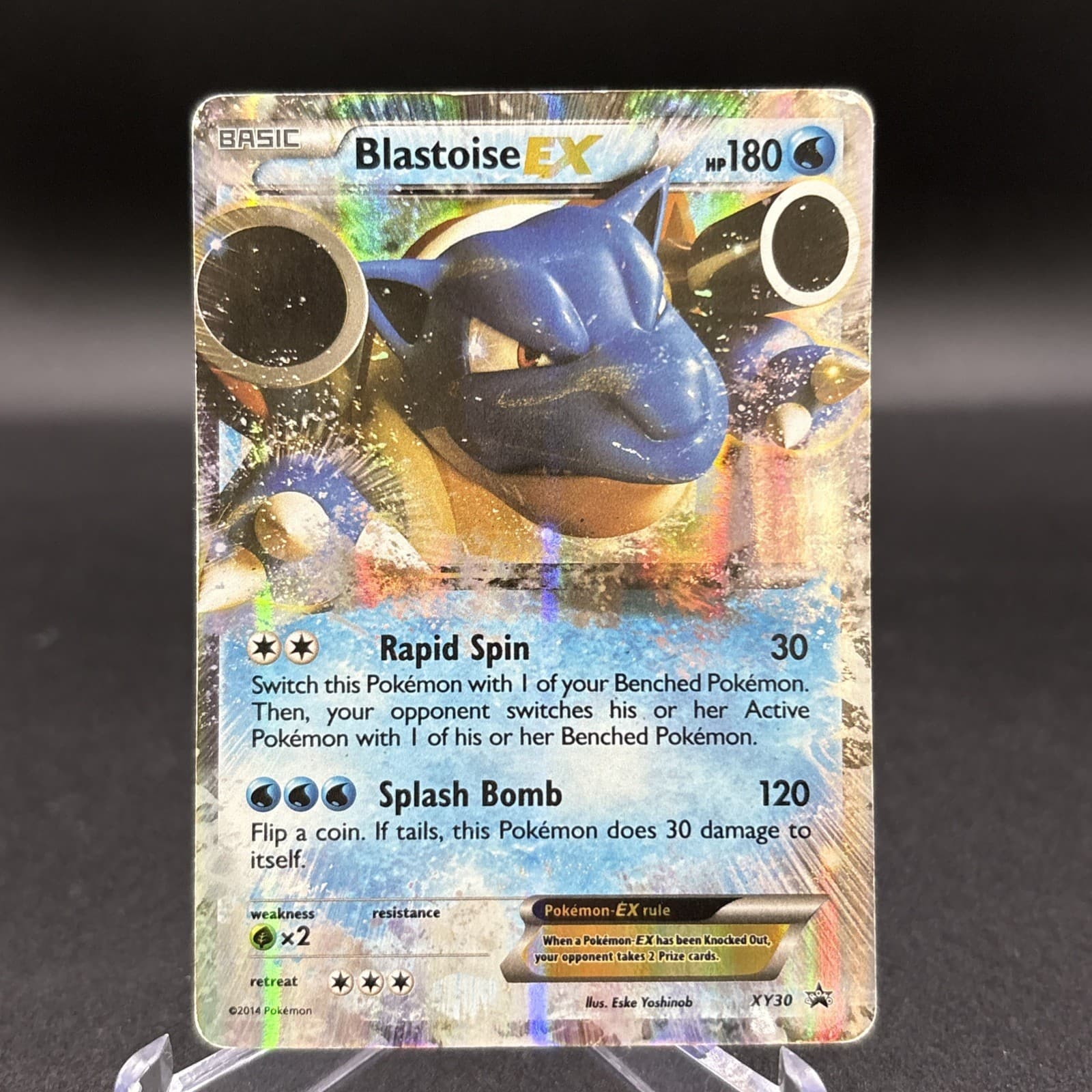 The Pokémon Company Pokémon TCG Blastoise EX XY30 XY Promo Holo EN 180 HP