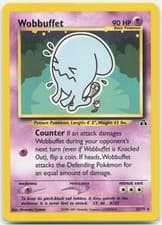 Wobbuffet (35) Rare Neo Discovery N2 Psychic Unlimited 35/75 2001 NM