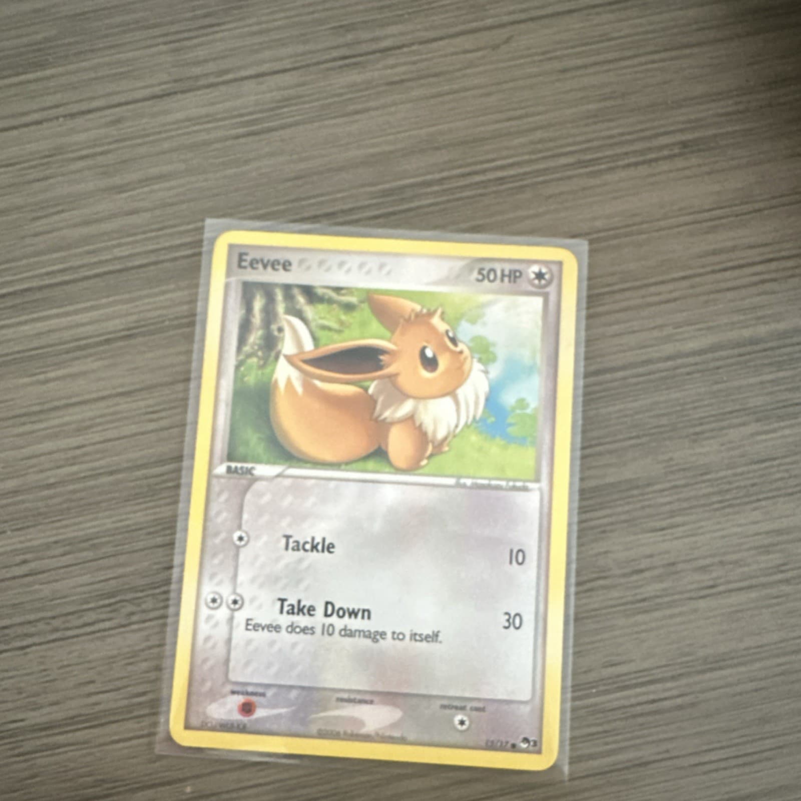 Pokémon Eevee 50HP Common Regular POP Series 3 013/017 Take Down