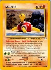 Shuckle 51/64 Common Neo Revelation Unlimited Moderately Played Yuka Morii