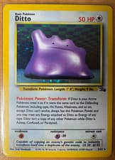 Ditto - 3/62  - Base Set Unlimited - LP - Fossil -  Holo - WOTC Vintage