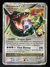 Rayquaza C LV.X 146/147 DP Supreme Victors LV.X Rare Holo Pokemon Card HP