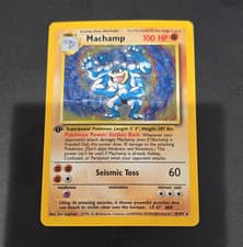 Pokémon Machamp Deck Exclusives 8/102 Holo Rare 1st Edition 100 HP English