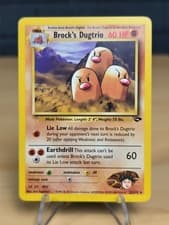 Brock's Dugtrio 22/132 | Pokemon Gym Challenge 2000 | Vintage