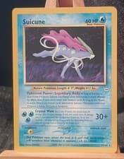 Pokemon Suicune Neo Revelation 27/64 Rare Unlimited Edition NEVER PLAYED