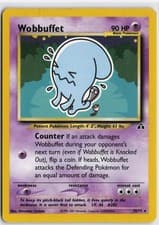 POKEMON TCG WOBBUFFET NEO DISCOVERY 35/75 UNLIMITED R NM