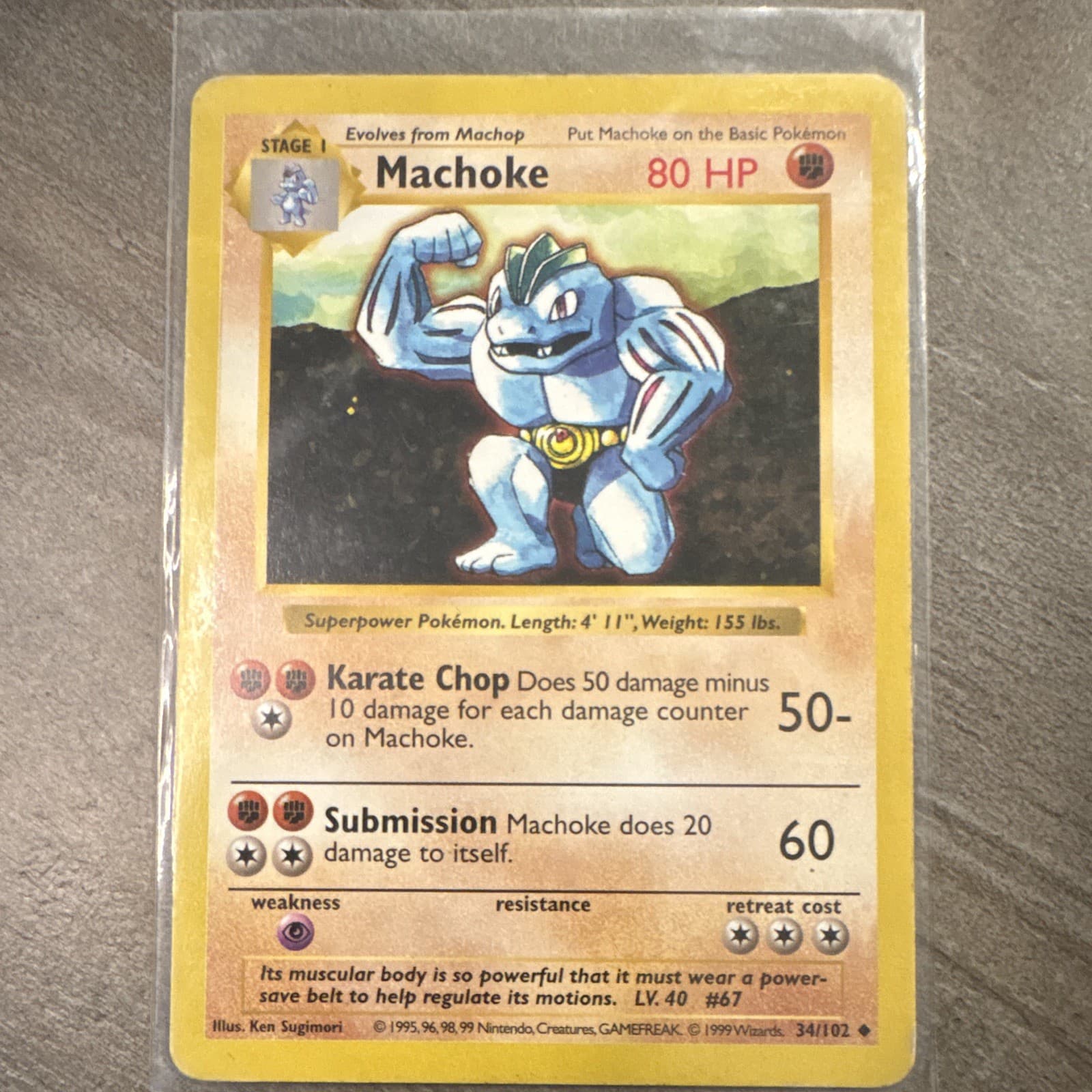 1999 Pokémon Base Set Shadowless Electrode 34/102 WOTC Uncommon