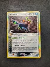 Pokemon Card Umbreon 17/113 EX Delta Species Holo Rare MP