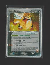 Pokemon EX Team Rocket Returns Rocket's Entei EX  97/109 Holo Rare Foil