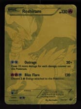 Reshiram (114 Full Art Secret Rare) Legendary Treasures 114/113 Holo HP