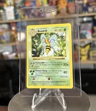 Beedrill 017/102 Base Set (Shadowless) Regular Rare 🐝🍃💥💎