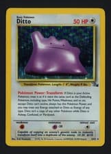 Ditto 3/62 Fossil Unlimited Holo Rare Pokemon TCG