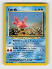 Corsola 37/75 Unlimited Uncommon Neo Discovery Pokemon 2001 LP Morii