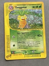 Exeggutor Aquapolis Holo Rare H10/H32 Pokemon TCG