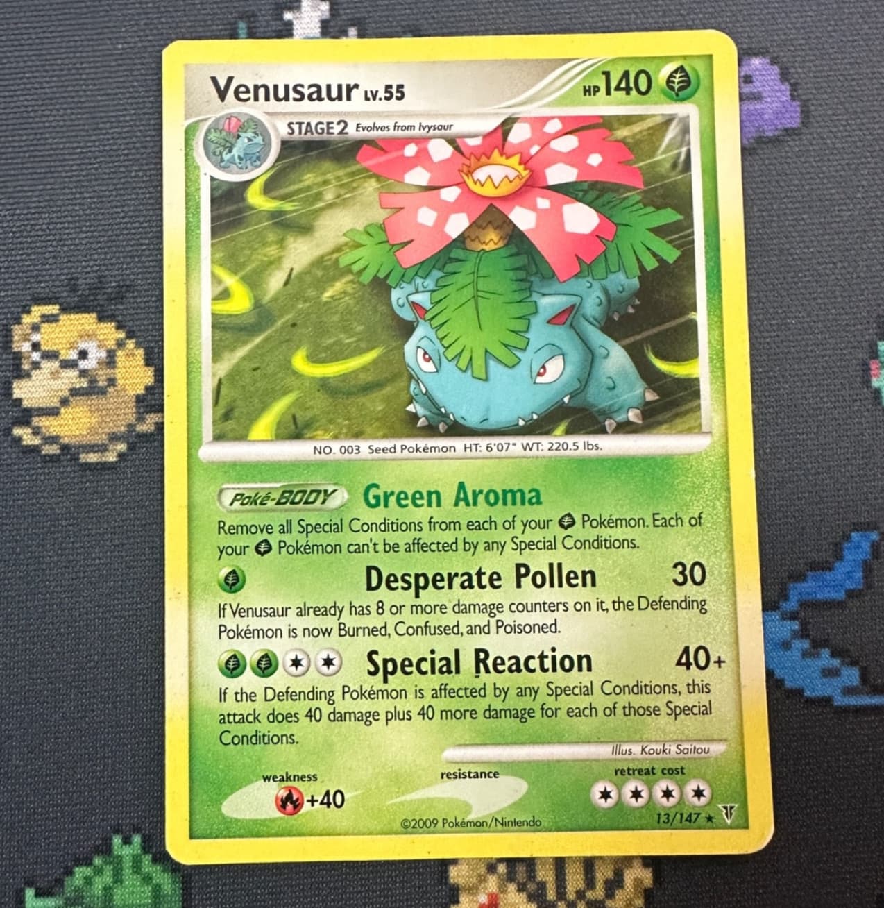 Venusaur Supreme Victors 13/147 Non-Holo MP Pokemon TCG Card