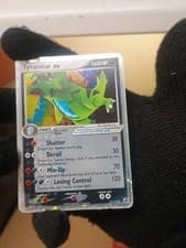 Pokémon Tyranitar EX Ultra Rare Holo 111/115 Unseen Forces 160HP 2005