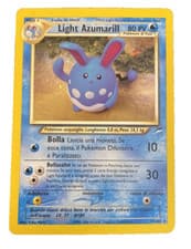 Pokemon Light Azumarill 13/105 Rare Holo Neo Destiny Ita