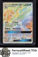 Alolan Ninetales GX (Secret) 150/145 - SM - Guardians Rising - (LP)