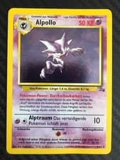 Pokemon TCG Alpollo (Haunter) German Holo 6/62 Fossil LP