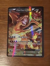 Charizard EX XY121 2016 Pokemon Black Star Promo Full Art Holo LP