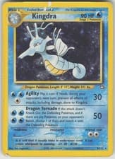 Pokemon TCG Kingdra Holo Rare Neo Genesis 008/111
