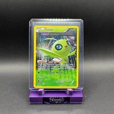 Celebi Pokemon XY Promos XY93 Black Star Cosmos Holo Full Art Mid Era HP Shin
