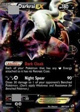 Darkrai EX Ultra Rare Legendary Treasures 88/113 MP