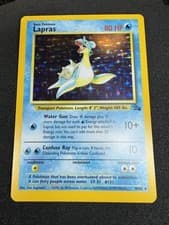 Lapras 10/62 Fossil Holo