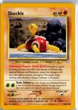 Shuckle 51/64 Common Neo Revelation Pokemon Moderately Played