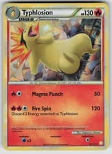 Typhlosion (Cracked Ice Holo) 32/123 Holo Rare Deck Exclusives Pokemon MP