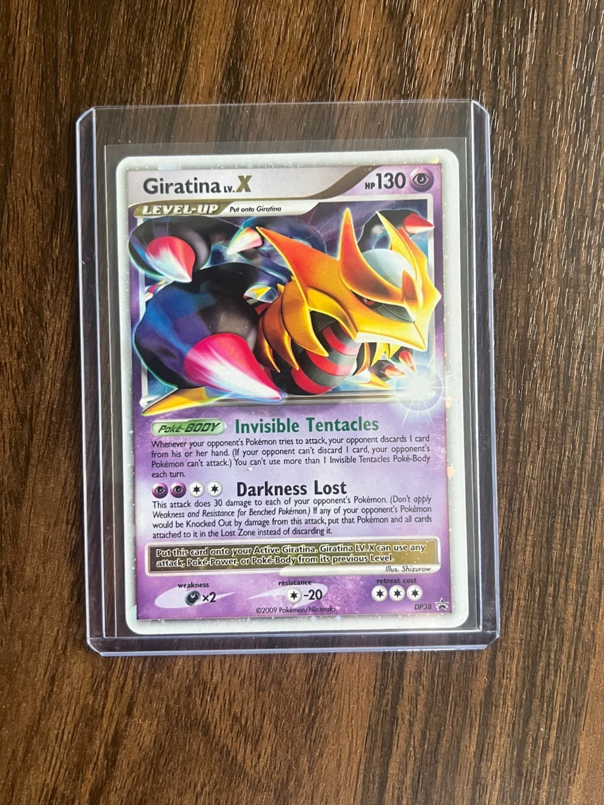 Giratina LV.X DP38 Diamond and Pearl Promo Holo Card NM 2009 Pokemon/Nintendo