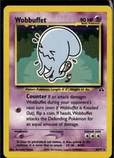 Wobbuffet 35/75 Rare Neo Discovery Pokemon Unlimited Lightly Played
