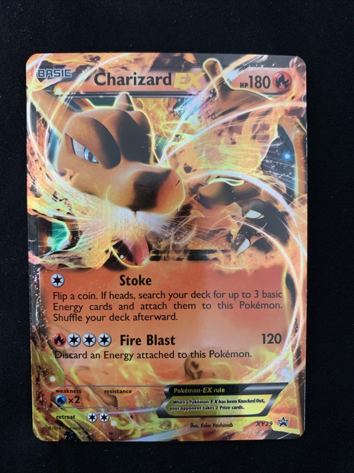 Charizard EX XY29 Black Star Promo NM