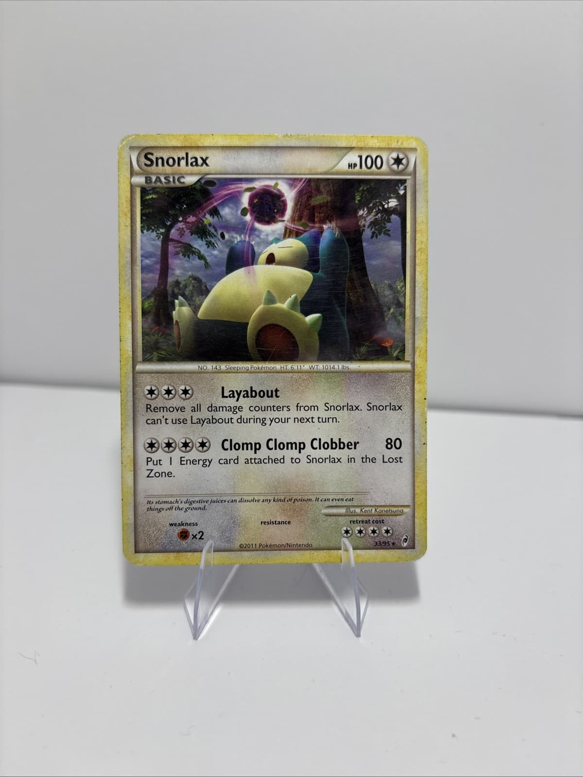 Snorlax 33/95 Call of Legends Regular MP