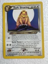 NM Unlimited Dark Ursaring 21/105 Rare Neo Destiny Pokemon 2002 Mitsuhiro Arita