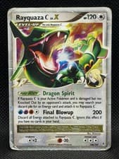 2009 Rayquaza C LV.X ⭐️ 146/147 Holo LV.X Rare Supreme Victors Pokemon HP