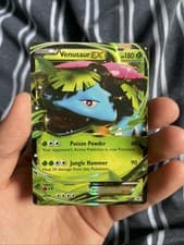 Pokémon TCG Venusaur Holo EX XY28 XY Black Star Promo Card